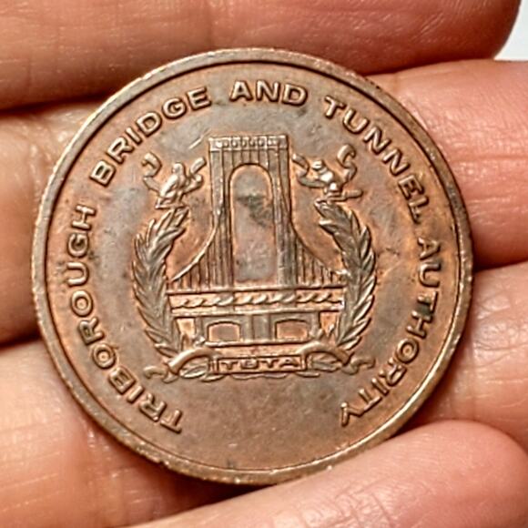 Triborough Bridge and Tunnel Authority Transit Token - Picture 1 of 4
